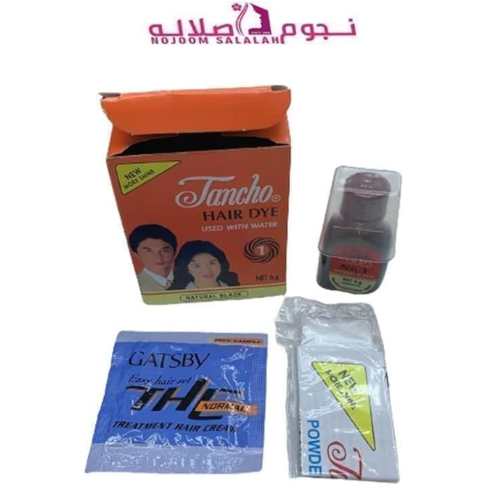 TANCHO Henna Hair Dye - Black - Image 3